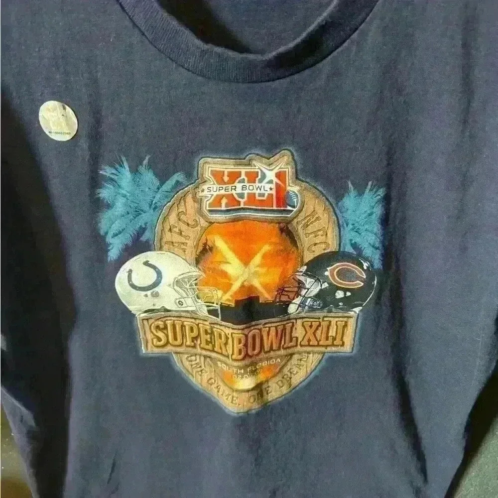 Kids Reebok Super Bowl 41 Tshirt NWOT - Picture 2 of 5